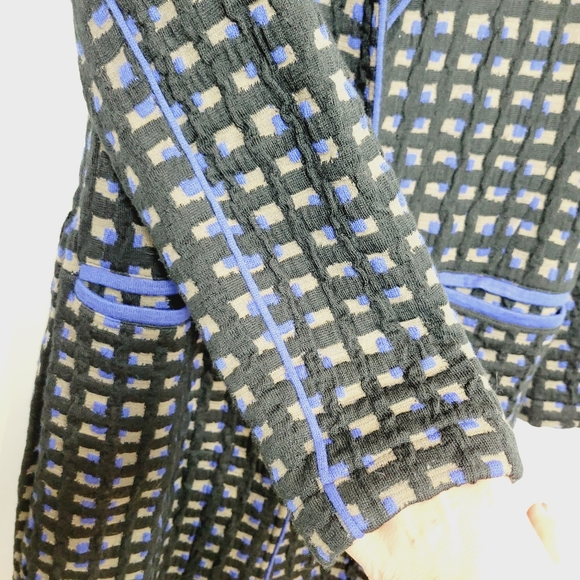 Aldo Martins checked sweater coat - Picture 9 of 11